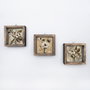 Wallity UKZM002 Cuadro Decorativo enmarcado de 3 piezas